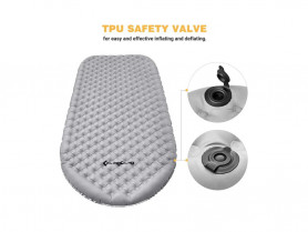 Коврик самонадувающийся 2009 VIBORG 8.0, 198х75х8 см, King Camp