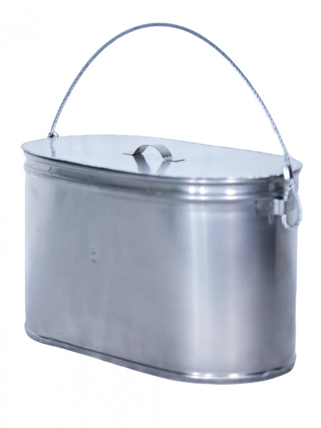 Котел Век с крышкой 4 л овальный