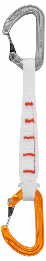 Карабин Petzl ANGE S+S оранжевый 17 см