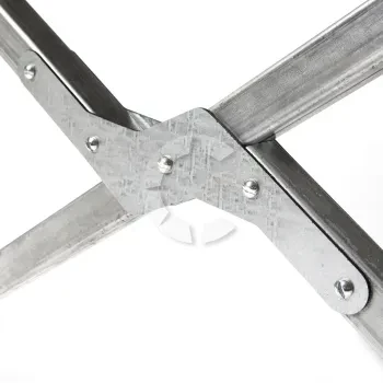 Раскладушка туристическая в чехле 195х65х40 см, труба оцинк. 25х25 мм, СЛЕДОПЫТ