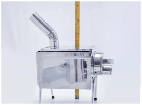 Печь походная Пошехонка малая с 3D экраном