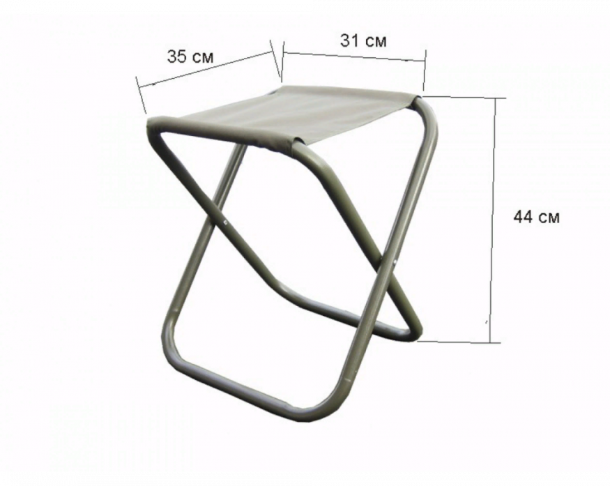 Стул складной средний Комфорт