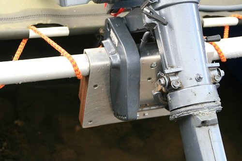 Транец для катамаранов рыбака Дельта 380