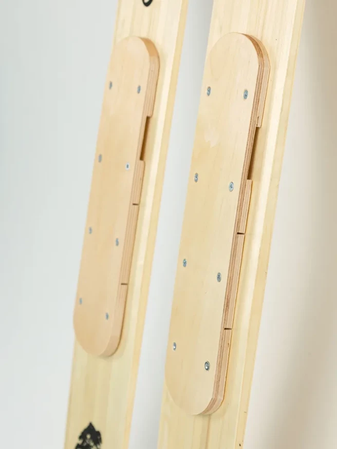 Лыжи Охотник, дерево, длина 120 см, ширина 150 мм