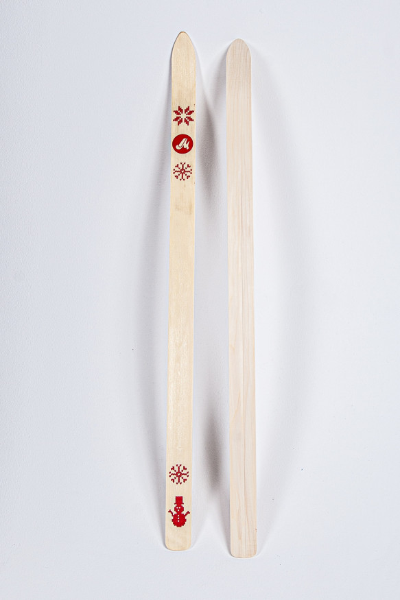 Лыжи Малыш, прогулочные детские 100 см, дерево