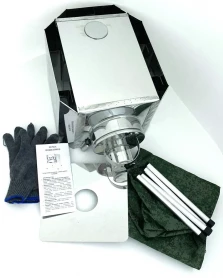 Печь походная Пошехонка малая с защитным кожухом