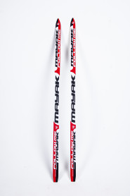 Лыжи подростковые 160 см деревянные