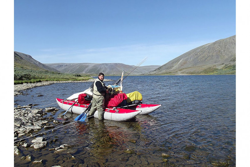 Надувной Катамаран Валдай-4