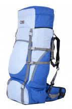 Рюкзак туристический Хальмер 1, с латами, синий-голубой, 65 л, ТАЙФ