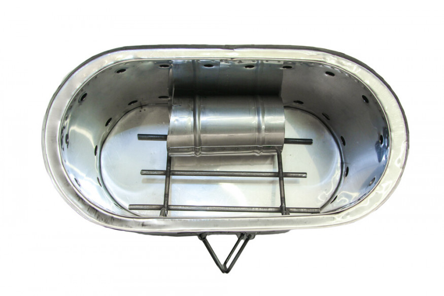 Турбопечка щепочница Век Овал