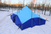 Палатка-шатер Век Валкаран-8 двухслойная