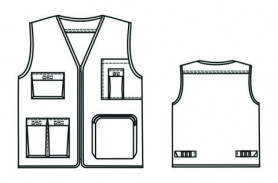 Жилет рыболовный &amp;quot;Юниор&amp;quot;, Сталкер