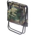 Стул складной до 100кг О-образный с сумкой 25*30*58 см камуфляж