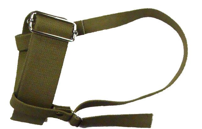 Комплект креплений: амортизатор, носковой и пяточный ремень (брезент)