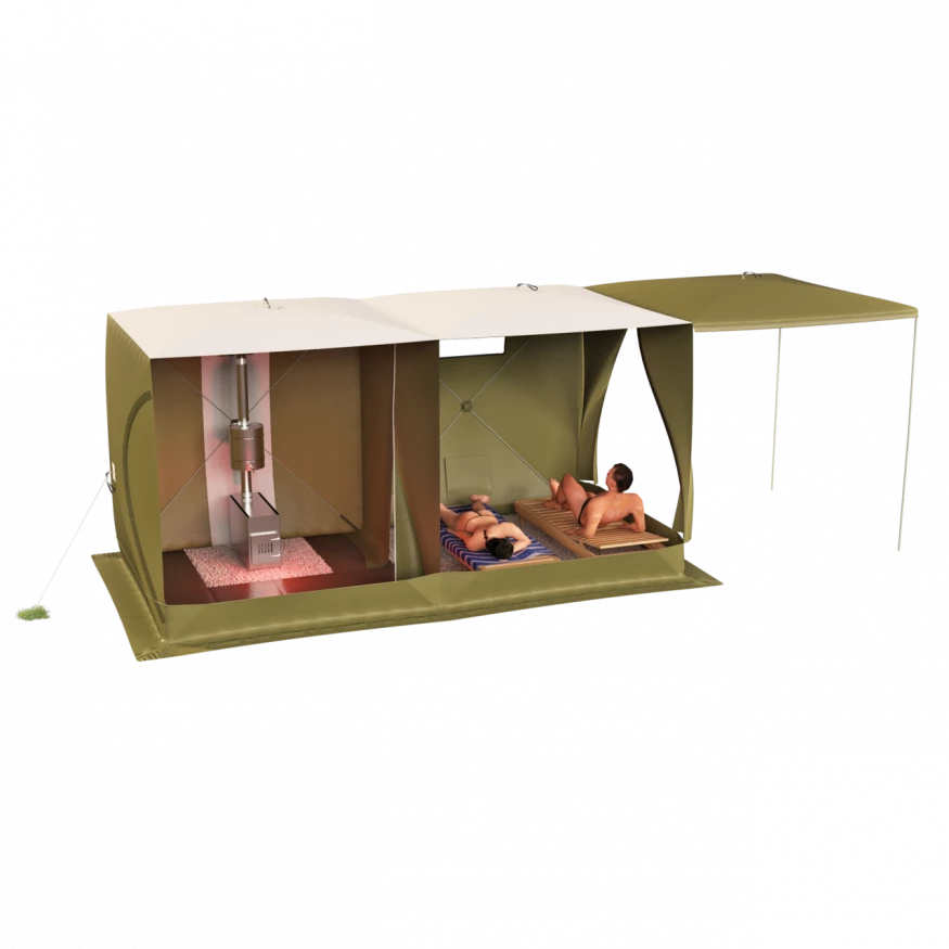 Походная палатка Баня-Шатер СТЭК